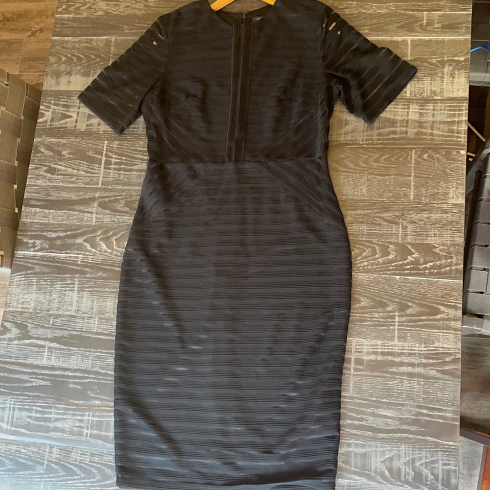 Mark’s & Spencer: Black midi dress